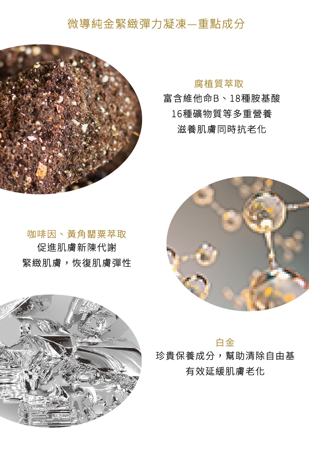 微導純金緊緻彈力凝凍—重點成分 