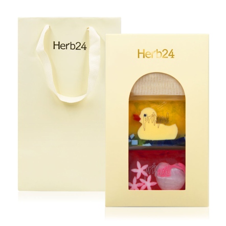 Primal 兩塊手工潤膚皂禮盒－175g✕2＋皂袋