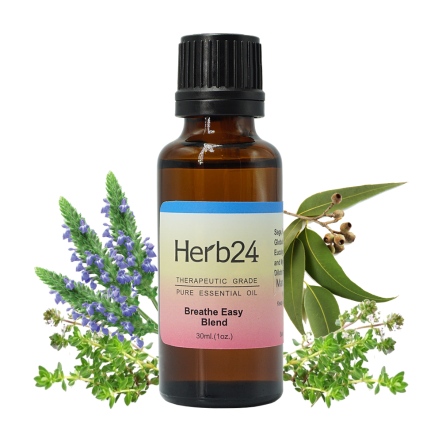 Herb24 呼吸順暢 複方純質精油 30ml