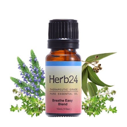 Herb24 呼吸順暢 複方純質精油 10ml
