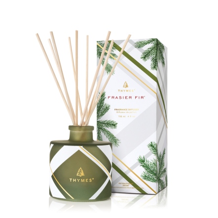 THYMES 冷杉新綠香氛瓶 118ml－格紋版