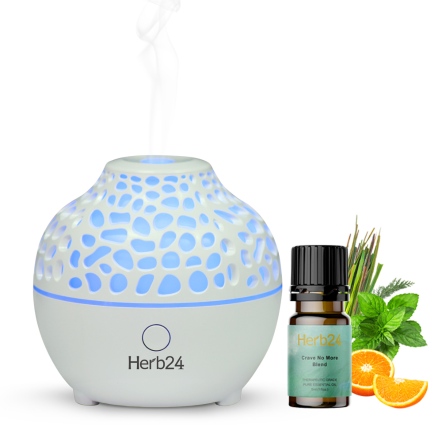 Herb24 珊瑚超音波負離子水氧機－贈：平衡食感精油 5ml