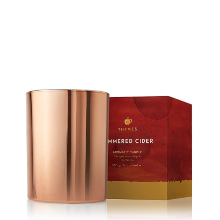 THYMES 蘋果酒香燭 185g－玫瑰金