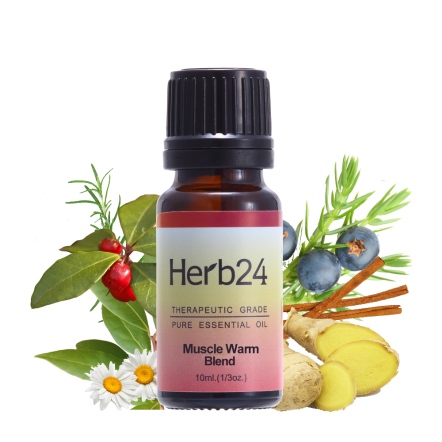 Herb24 溫暖肌膚 複方純質精油 10ml