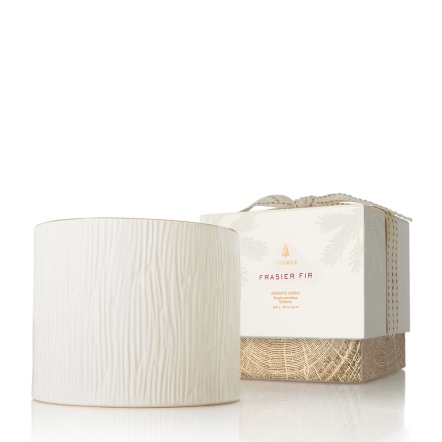 THYMES 冷杉新綠陶瓷三芯香燭 565g