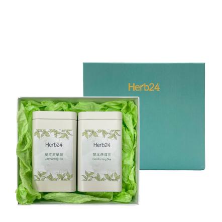 Herb24 草本康福茶罐裝禮盒(90gx2)